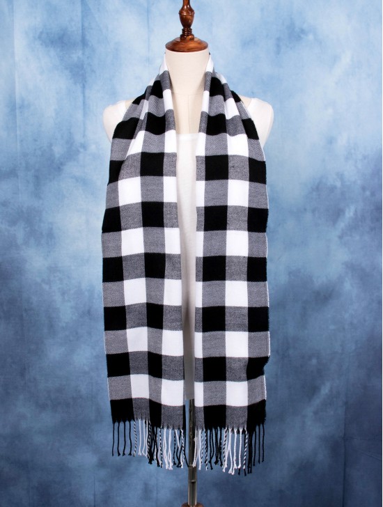 Fashion Plaid Premium Scarf